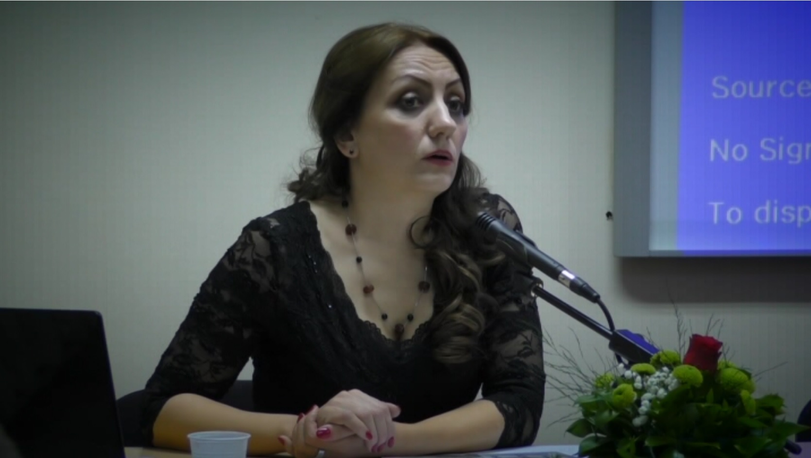 prof. dr Biljana Belojica Pavlović na promocija svoje knjige "Nacionalno vaspitanje u nastavi muzičke kulture"